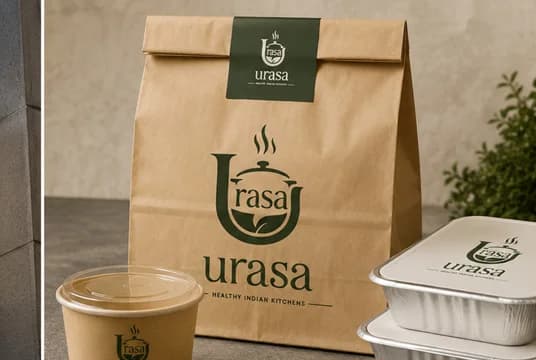 Urasa takeaway bag and food containers
