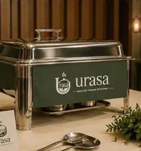 Catering chafing dish with the Urasa mark
