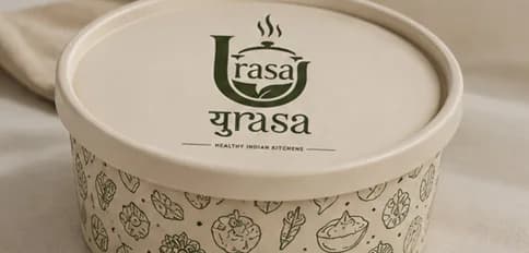 Urasa branded takeaway tub